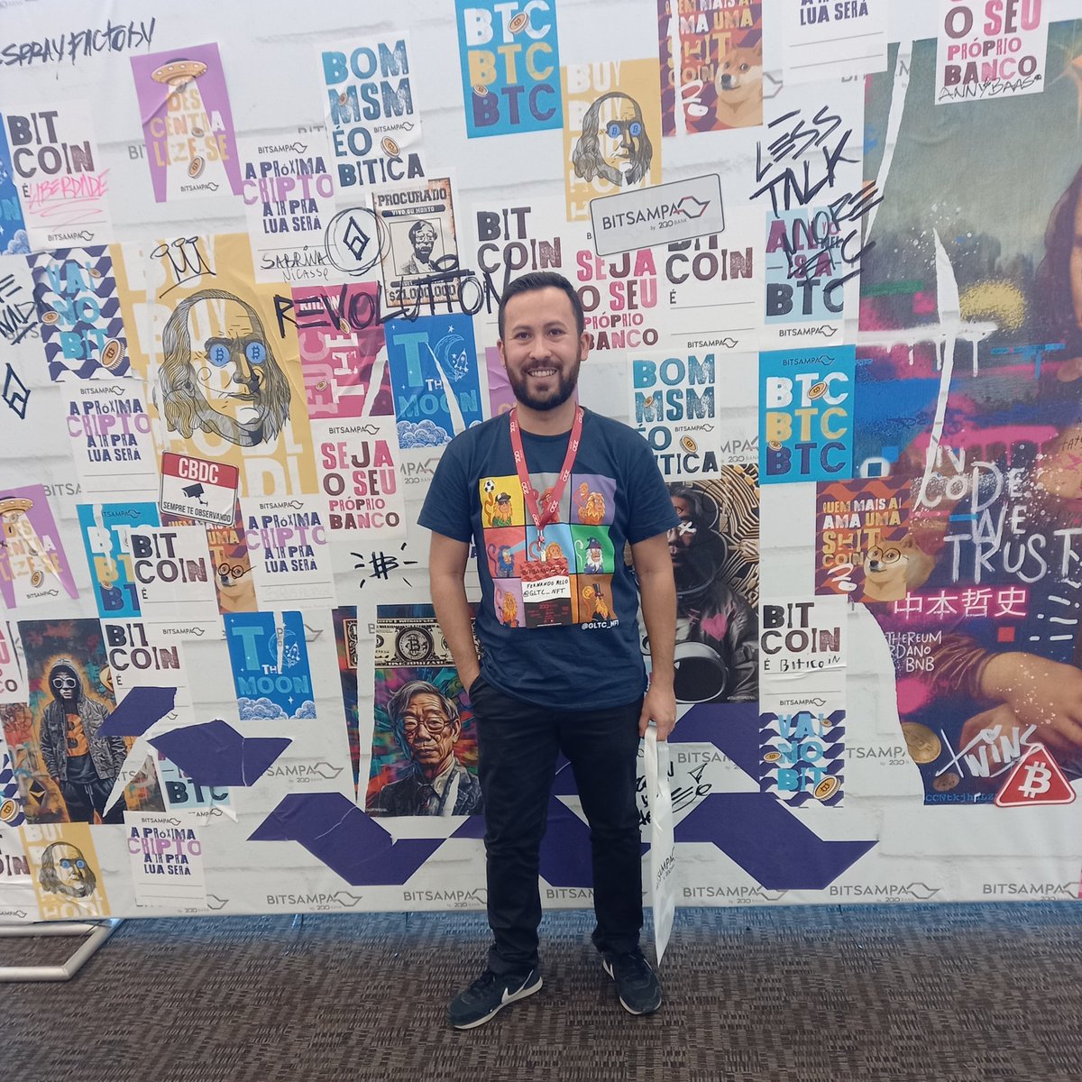 FernandoMeloeth's tweet image. Dia de muito conhecimento no @BitSampa @GLTC_NFT