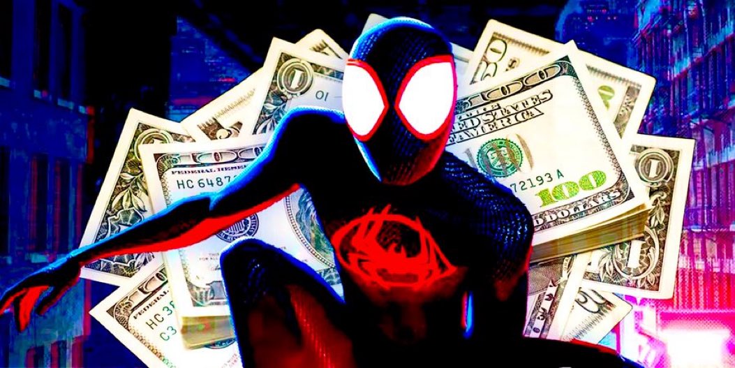 #SpiderManAcrossTheSpiderVerse grossed 47M (-46.7%) overseas on 2nd weekend over 59 markets (vs #TheRiseOfGru 56.4M, -35%)
164.5M intl. Cume.
#AcrossTheSpiderverse hits 390M Global cume at #BoxOffice,beating #IntoTheSpiderVerse 375.5M global run!
Eyeing a 675M-775M Global run
1/2