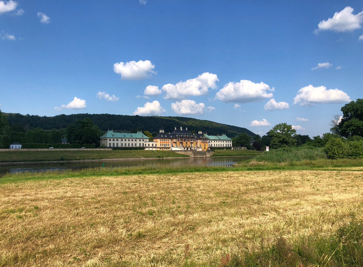 Impressionen vom Elberadweg in #Dresden heute - der Elbpegel bei 0,84m, Temperatur 27°C und ein angenehmer Ostwind