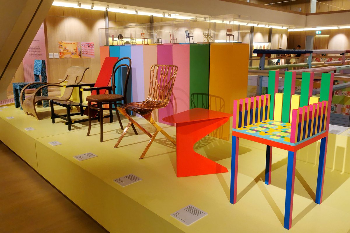 gkoutsika's tweet image. #ParablesforHappiness @DesignMuseum showcases @YinkaIlori_ design that sparks joy &amp;amp; creativity through beautiful, colourful, and occasionally unconventional, abstract structures