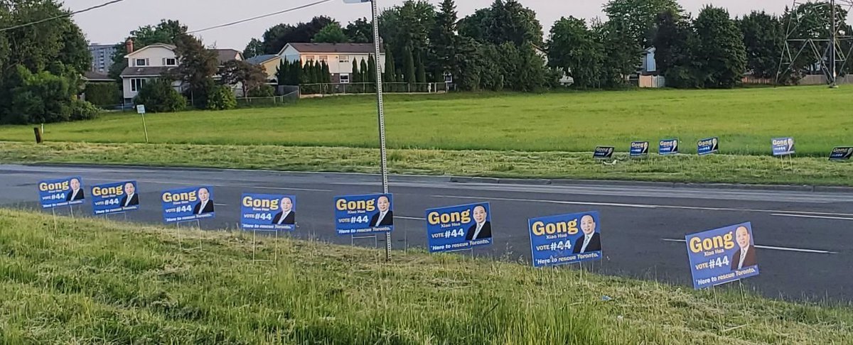 #TOpoli 

This Gong for Mayor ad campaign is out of control.

Endless ads on mobile games.

500,000+ impressions of his YouTube ads.

More lawn signs than anyone has ever seen.

And, I’ve heard about ads on TTC vehicles and other places.

This guy needs to be audited yesterday.