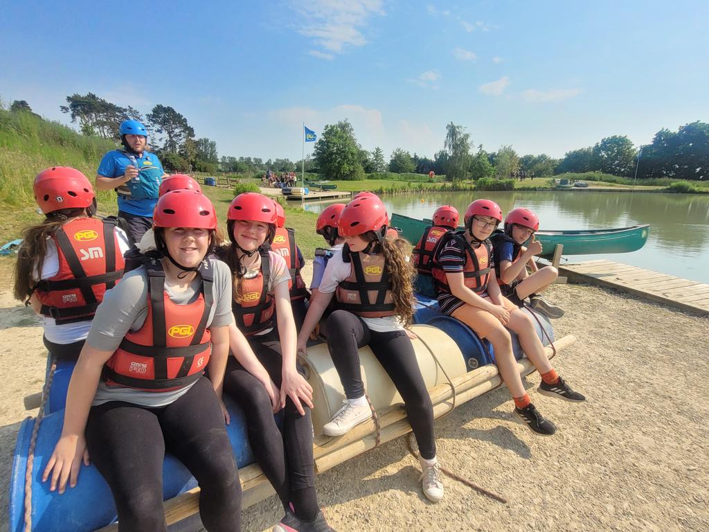 Swiftly moving on to raft building! @ScarthoJ