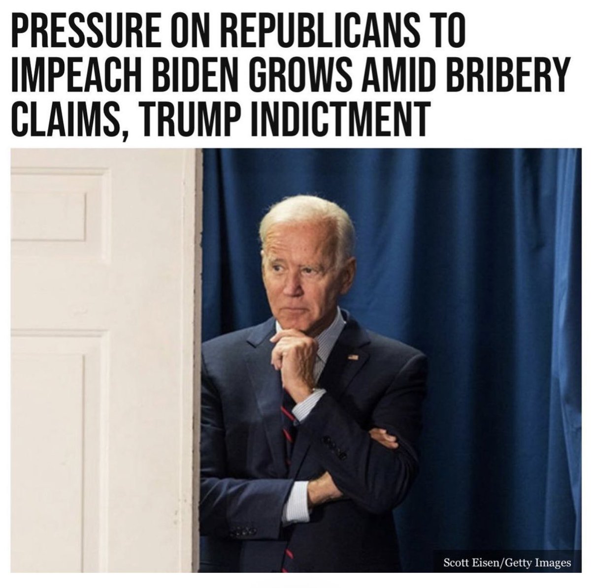 Gunther Eagleman™ on Twitter: "It was only a 5M dollar bribe… Not like
