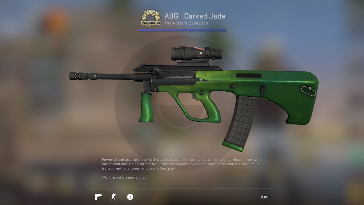 Kova_xyz's tweet photo. 💰Aug | Carved Jade ($30)💰

To enter:
✅Follow @Recchoo 
✅Retweet &amp; Like
✅Tag a friend

🚨Bonus Entry - Retweet  Pinned Tweet (Read it)

#CSGOGiveaway #csgoskins #csgogiveaways https://t.co/kmaxe3I6wQ