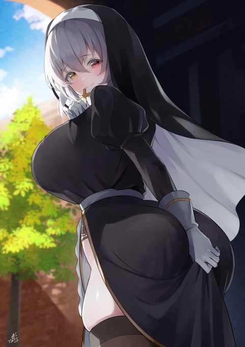 ・シスターちゃんのイラスト https://t.co/8naWcrR95j