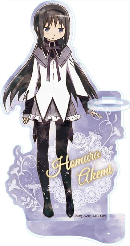 puella magi madoka magica: wet color series acrylic pen stand