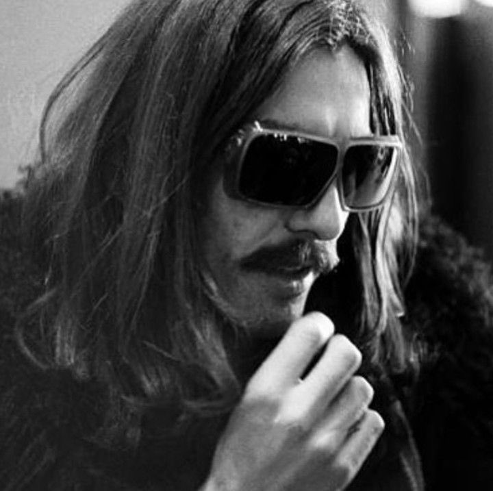 george harrison and his cool sunglasses