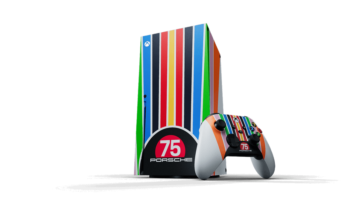FreeStuff2Win's tweet image. #Contest:  Enter daily through 10/1 for a chance to win a @Porsche 75 limited edition @Xbox Series X console and controller (valued at $500). Six winners!

porschexboxsweepstakes.com