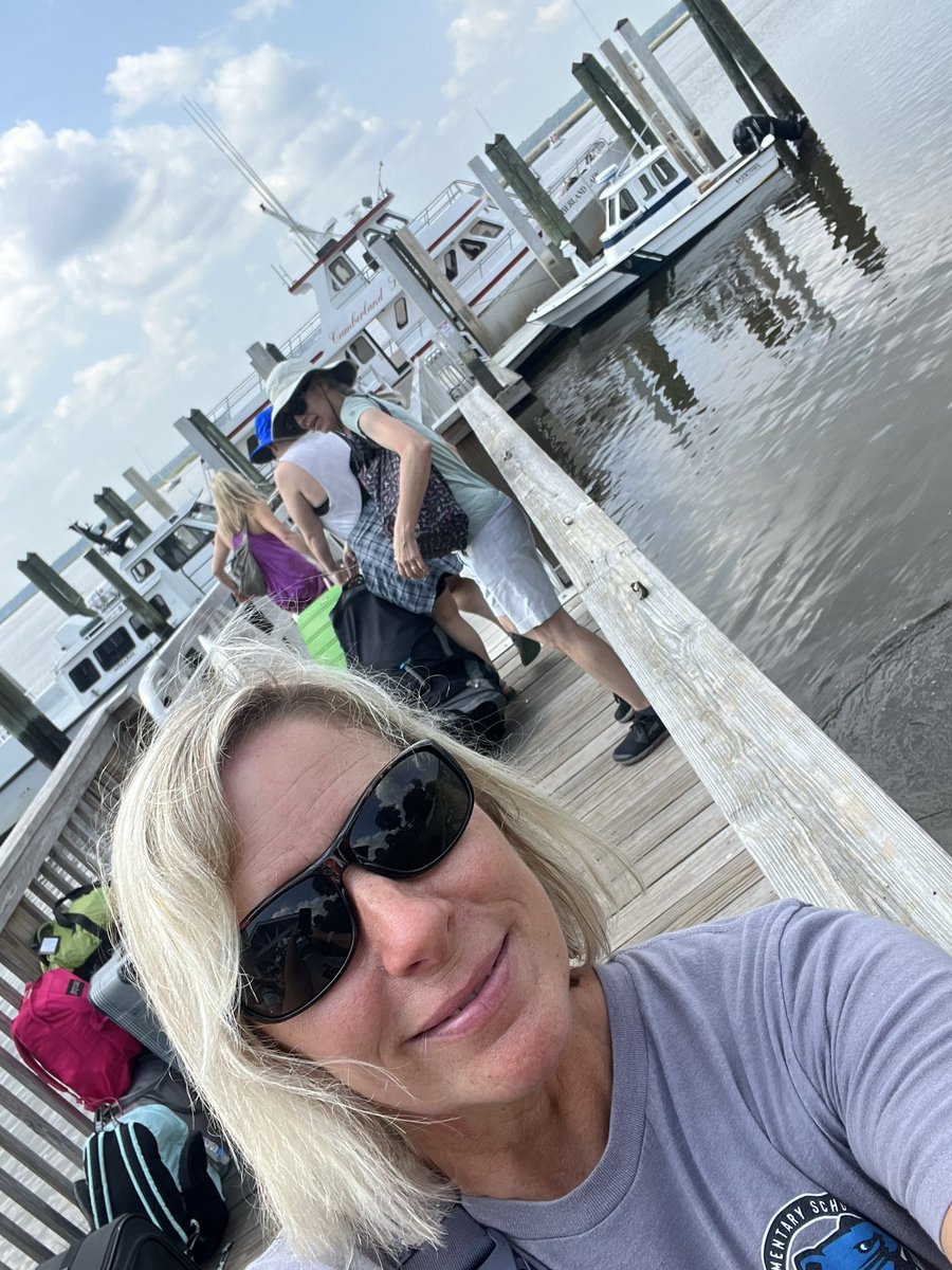 Peace out, Mainland! I’m heading to Cumberland Island National Seashore with a fabulous group of educators with #STEAMinthePark I cannot wait to learn more about this incredible island @dacia92 @CumberlandIslNP