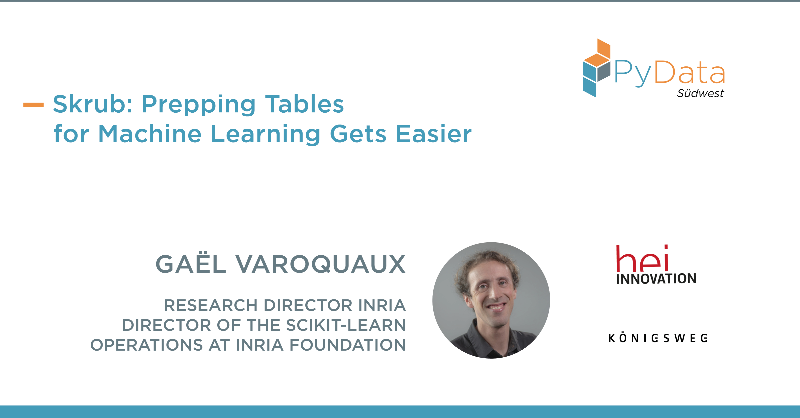 hendorf's tweet image. 🎉 Excited to welcome @GaelVaroquaux as a speaker at @PyDataSW Meetup, Heidelberg University on June 27th at 18:00! Known for driving @scikit_learn & serial a keynote speaker. Join us to learn about #data prep for #MachineLearning with Skrub!
👉 Register: bit.ly/scrub-hd236