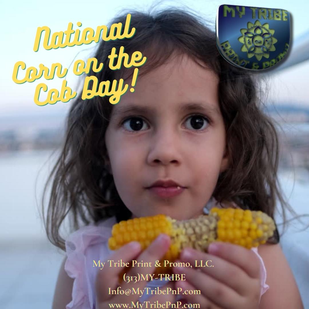 Happy National Corn on the Cob Day! 🌽🍴🌞 Celebrate summer with branded BBQ sets, corn holders, and more from My Tribe Print and Promo. #NationalCornOnTheCobDay #SummerPromo #BBQEssentials