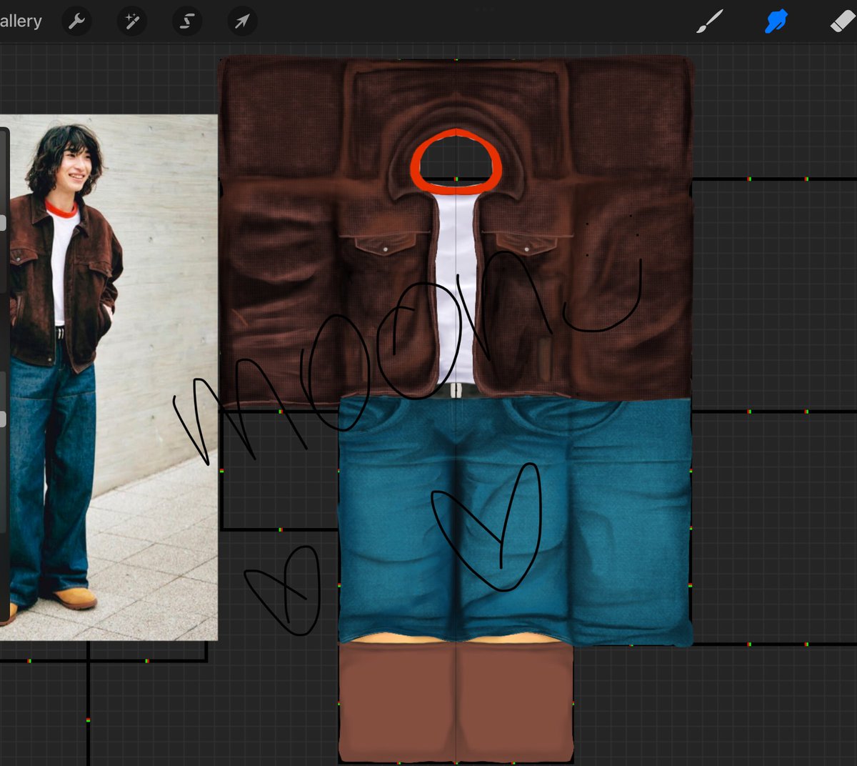 new outfit for parque! will link as soon as it’s uploaded

#roblox #robloxdesigner #robloxdesign #robloxartcommission #robloxart #robloxclothing #RobloxCommissions #rtc #rtcdesigner #RobloxDev #robloxclothes #robloxdown #robloxgfx #RobloxDesigner