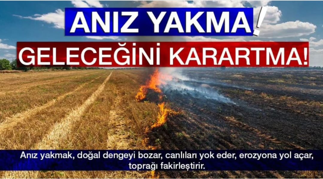 Çiftçilerimize ve Yurttaşlarımıza Mazıdağı İlçe Tarım ve Orman Müdürlüğümüzden önemli uyarı