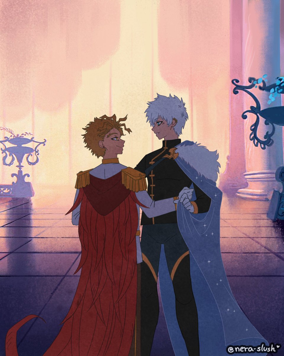 #dabihawks Cinderella!AU 💙
for the background I used a scene from the original Disney film