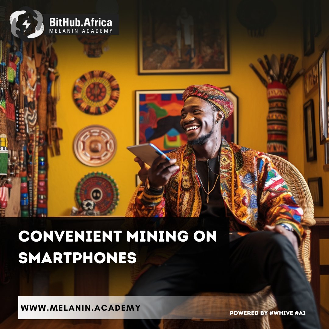 BitHubAfrica's tweet photo. 📱Mining on the go: WhiveIO $WHIVE Protocol's CPU bias means users can mine on various devices, including smartphones & laptops Crypto mining has never been more convenient🚀 #WHIVE #cryptomining #mobilemining https://t.co/AookMGExJs