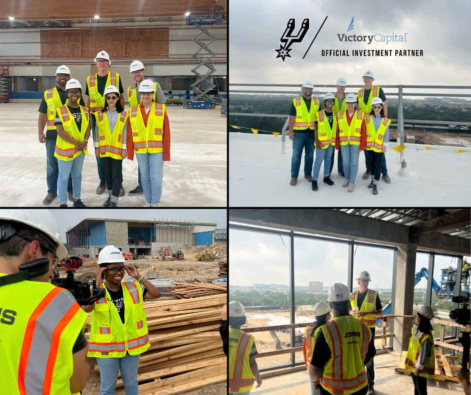 VCMtweets's tweet image. Built for the No. 1 Pick. BIG things are coming to the Victory Capital Performance Center when it opens its doors this fall. Thanks to the @spurs for allowing our team to come by and check out the views. #PorVida #GoSpursGo