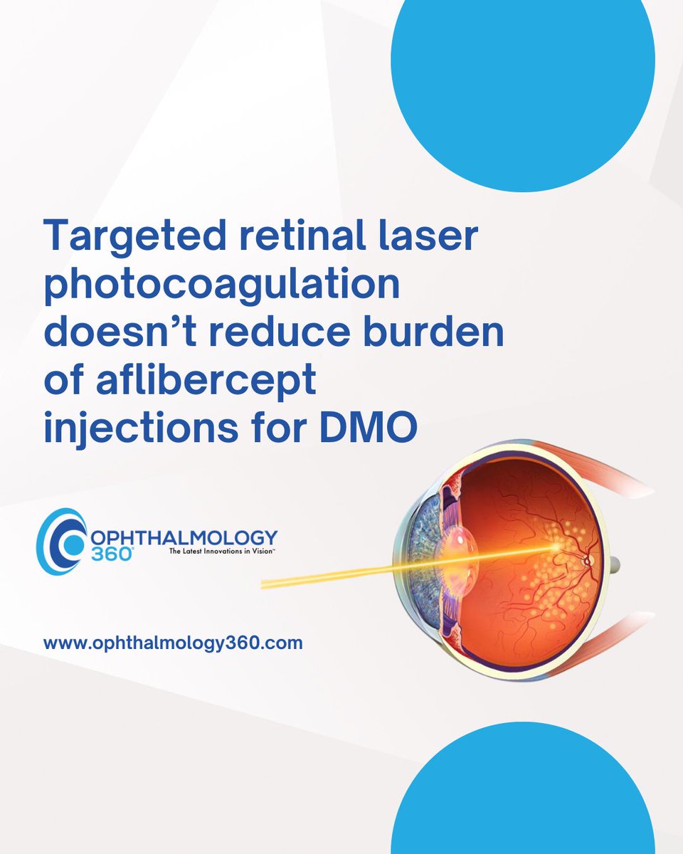 Check out the full article below ⤵️
ophthalmology360.com/retina/targete…

#ophthalmology #ophthalmology360 #diabeticmacularedema #macularedema #macular #intravitreal #diabetes