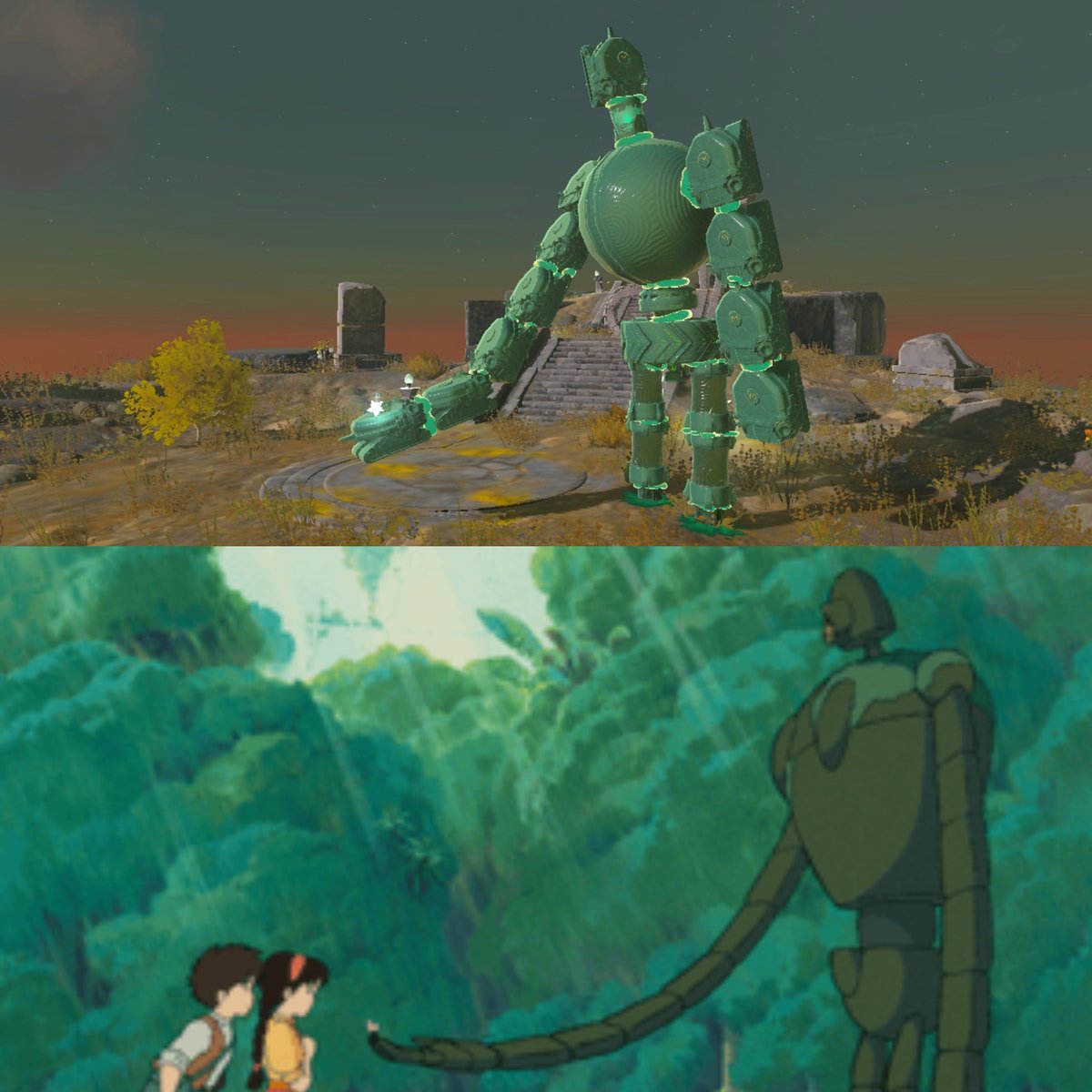 ラピュタのロボット兵
#ゼルダの伝説 #TearsOfTheKingdom #Zelda #NintendoSwitch