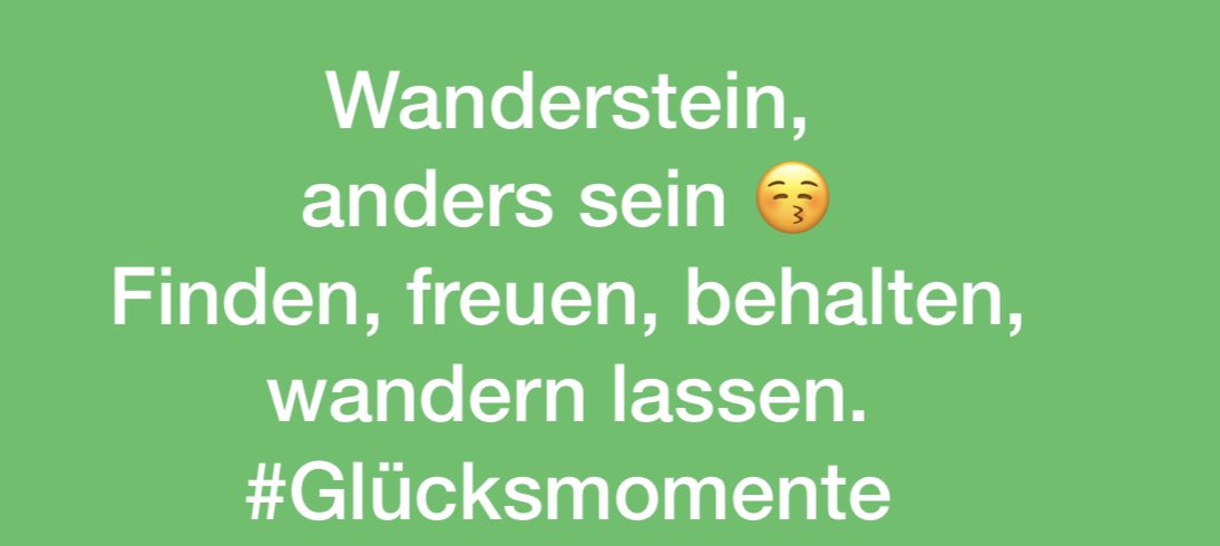 Elektroflitzer's tweet photo. #glücksmomente #anderssein #wanderstein https://t.co/7BWNIEBrBn