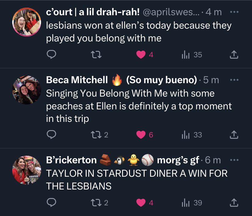 do you think taylor swift was playing today 😭