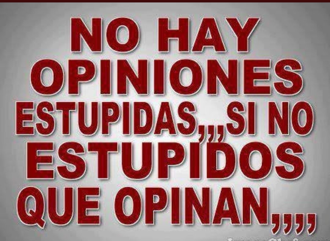 Comprate un cerebro para no decir estupidez 🙃
