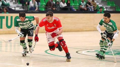 Hóquei | Sporting vence Benfica por 6-3 e empata a final.