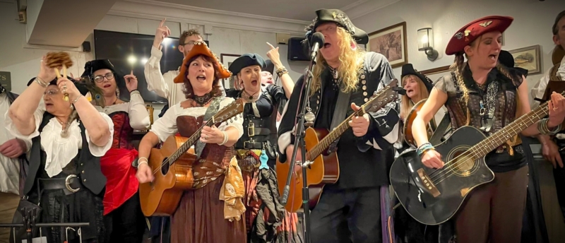 Falmouth Sea Shanty (@falseashanty) on Twitter photo The <a href="/piratesofstpir1/">Pirates of St Piran</a> will be doing a vey special performance at 11am on Saturday 17th June at <a href="/TheNMMC/">National Maritime Museum Cornwall</a> to tie in with their brilliant Pirates Exhibition. If you haven't visited yet, it's a fun & vibrant exhibition, why not enjoy it while our very own Pirates are there! #seashanty The <a href="/piratesofstpir1/">Pirates of St Piran</a> will be doing a vey special performance at 11am on Saturday 17th June at <a href="/TheNMMC/">National Maritime Museum Cornwall</a> to tie in with their brilliant Pirates Exhibition. If you haven't visited yet, it's a fun & vibrant exhibition, why not enjoy it while our very own Pirates are there! #seashanty