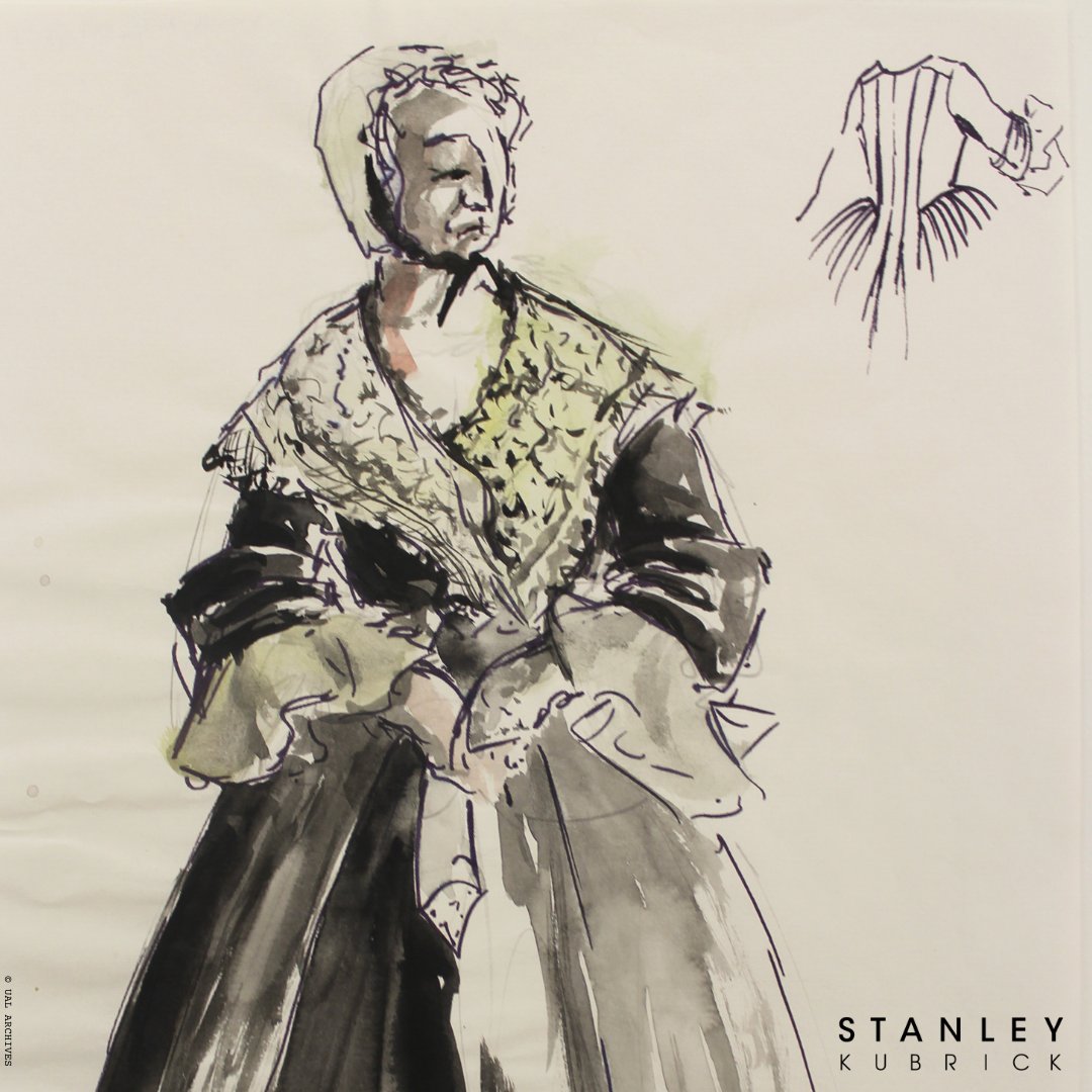 #BarryLyndon costume sketches by the multi award-winning Milena Canonero and team.