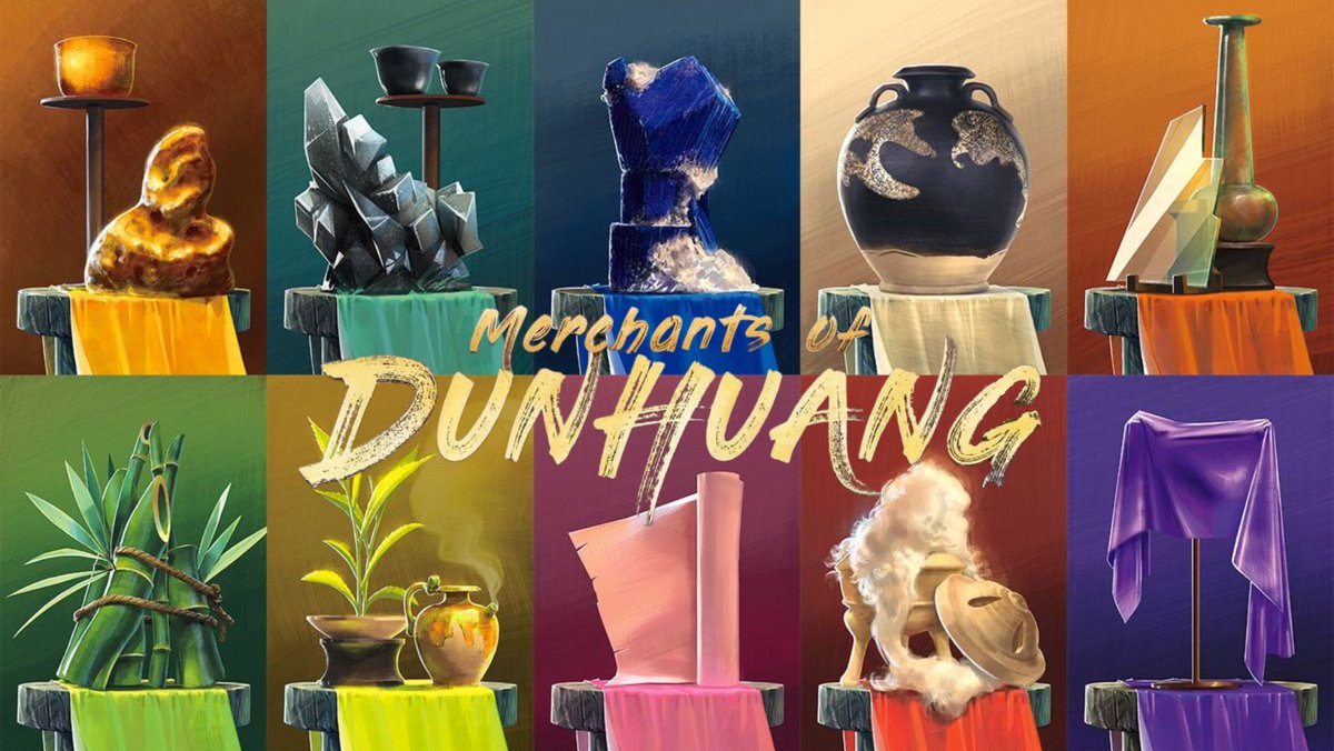 🌻 Samedi 17 Juin à 20h
💰 Merchants of Dunhuang - Jeu à majorités

#merchantsofdunhung #gabrielebubola #martinmottet #mandoogames #jeudesociete #jeuamajorité #croiseedesjeux #cafeludique #brioude #hauteloire #auvergne