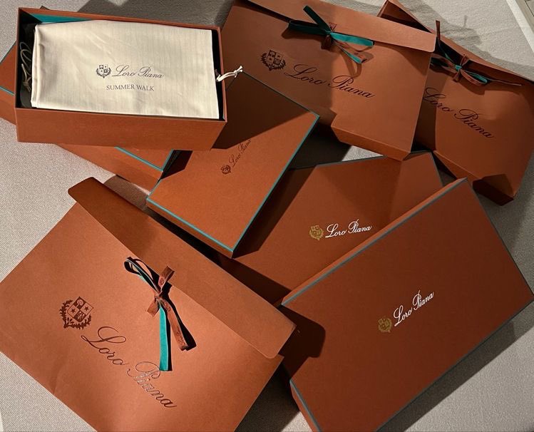 loro piana packaging