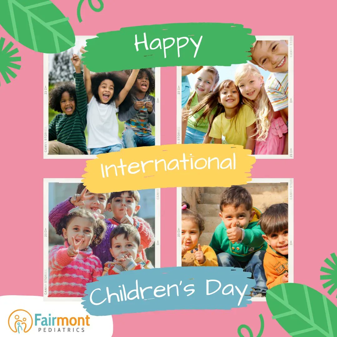 🌟 Happy #InternationalChildrensDay! 🎉 Celebrate the wonder of childhood. Let's nurture their health, dreams, and limitless potential. 💫👧 #KidsHealthMatters #ChildhoodWonder #pediatrics #HappyChildrensDay