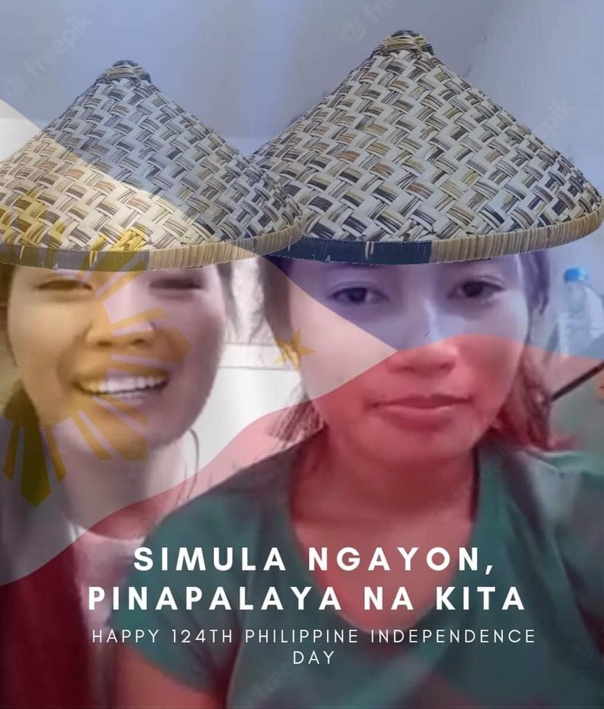 TheSaintLorde's tweet photo. Pinapalaya na kita!

#Happy125thPhilippineIndependenceDay https://t.co/gs2fPU3eyb