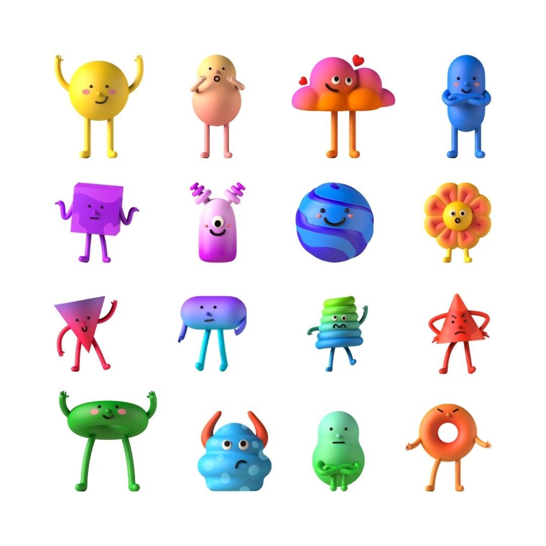 🔎: '3d vibrant characters'

FYI, this is a set of ✨Free✨ elements.

#canvatips #canvatutorial #canvalove