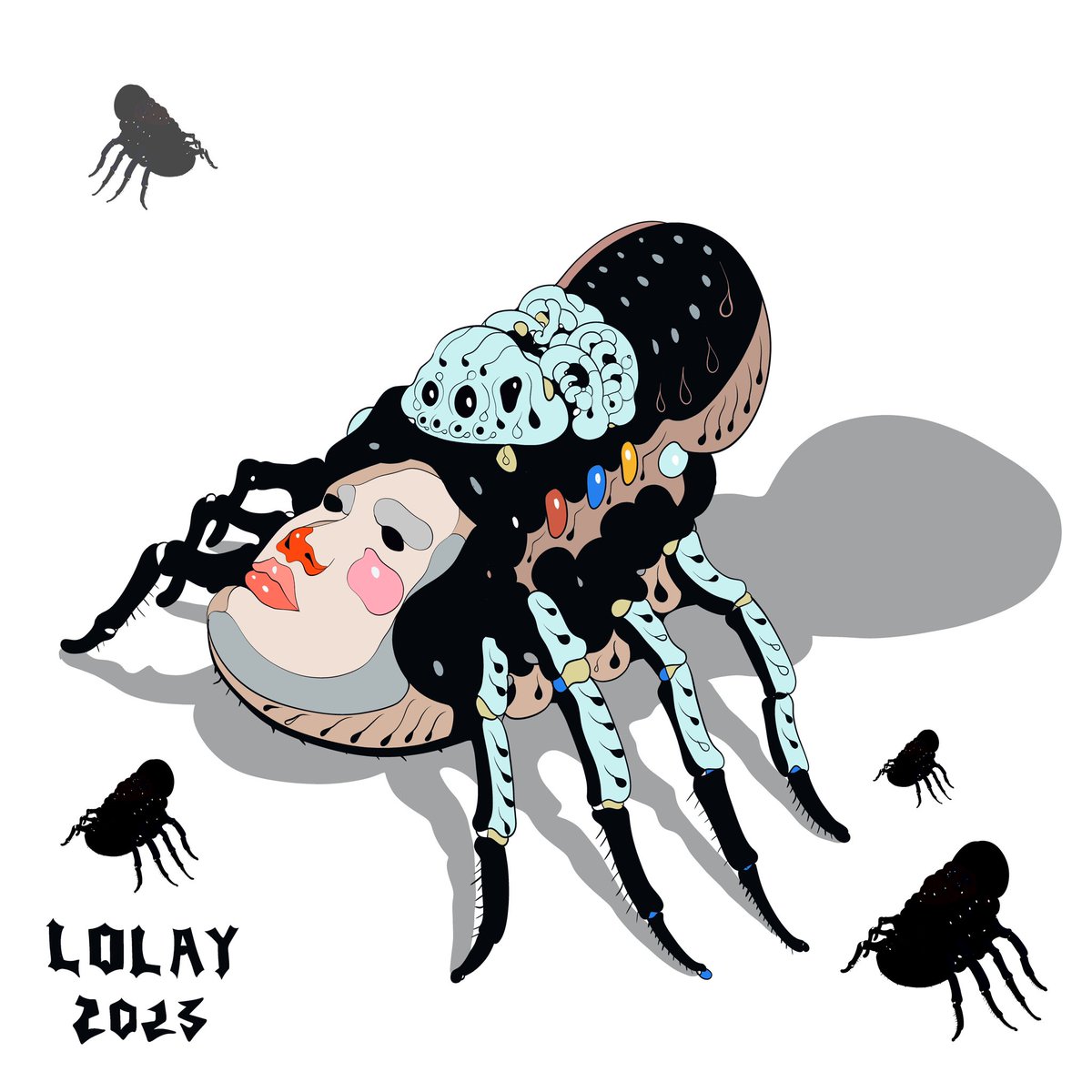 lolaytoon's tweet photo. Spider BBSD67 

#lolay #lolaygraphic https://t.co/M3ywLD1Xwu