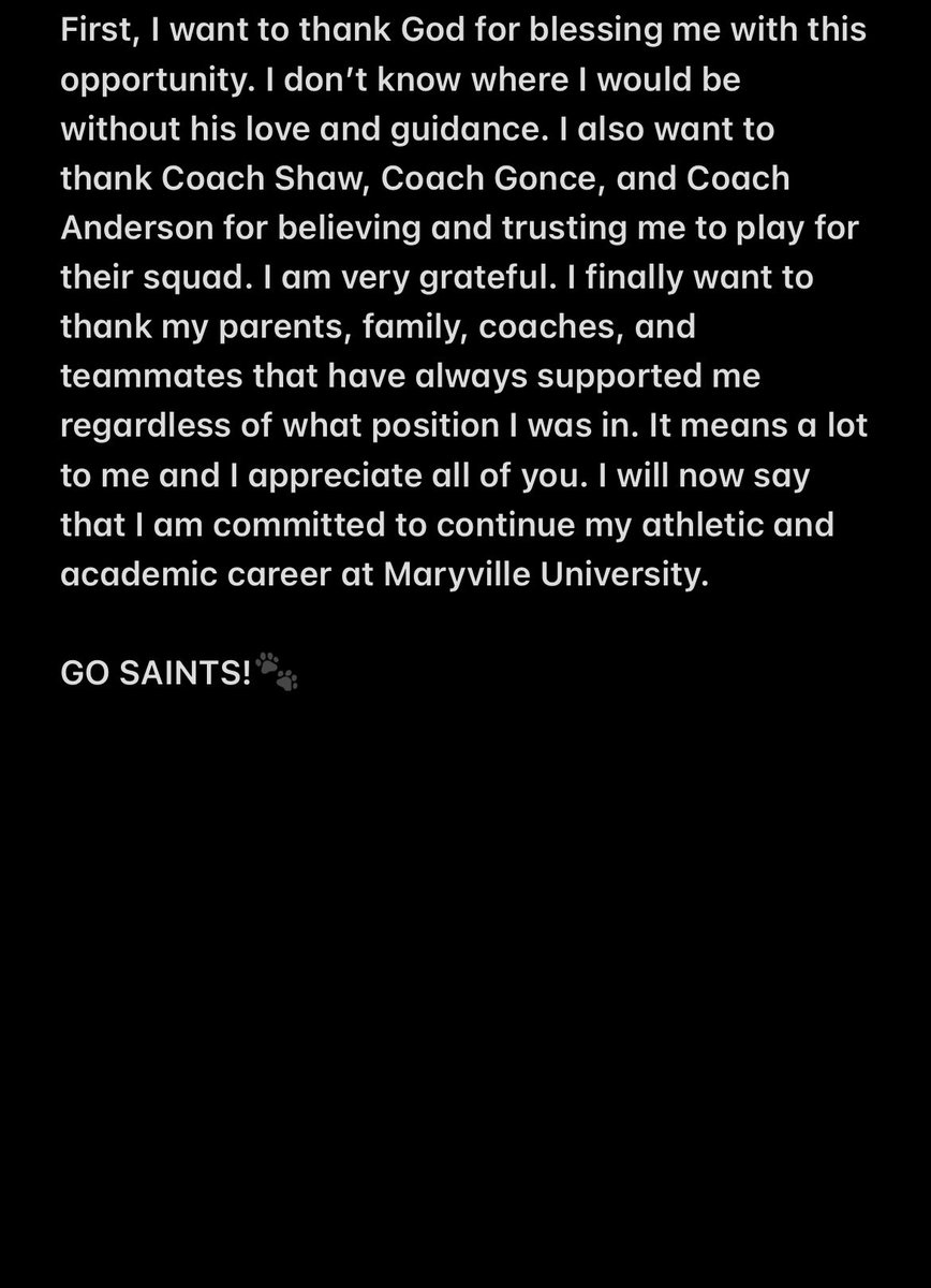 LukeWilliams_01's tweet photo. Committed! #GoSaints 🖤❤️ https://t.co/ZXutbV2KSR