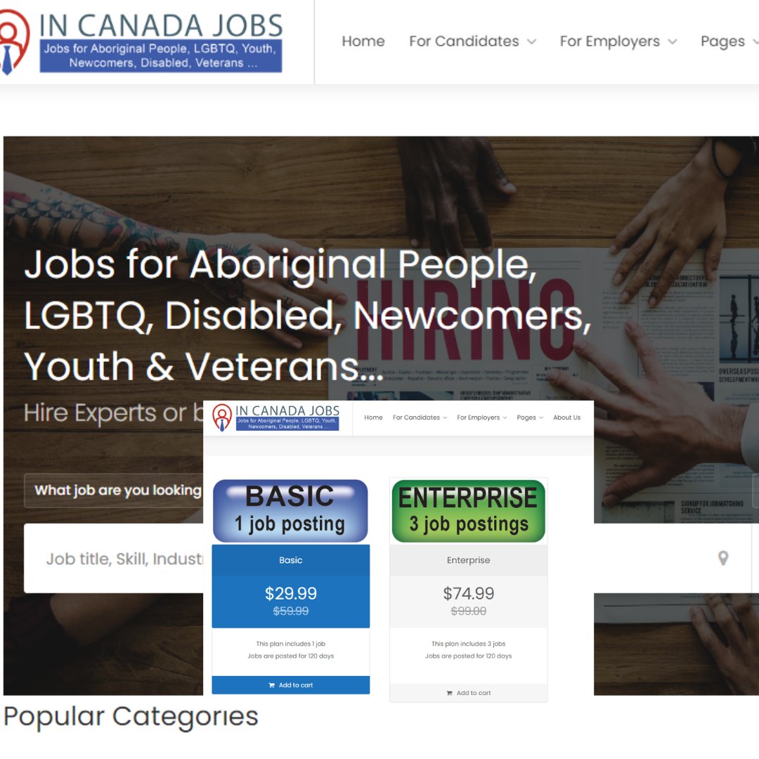 InCanadaJobs's tweet photo. Hi there, are you looking for job or want to post a job?
Visit https://t.co/2zusl3RtRx.

Enquiries: workpost4u@gmail.com

#jobs #jobsearch #jobhiring #jobposting #jobsearching #jobsearchingtips #jobsincanada #jobsfirst #jobsforall https://t.co/aBfrtlzMjo
