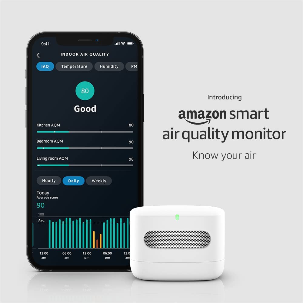 $54.99 (21% off) on Amazon Smart Air Quality Monitor
Deal (affiliate)- amzn.to/3XgtpZf

#deal #sale #discount #offer #smartairquality #airqualitymonitor #aqi #smarthome #gadget #tech #follow #smartphone #alexa #smartdevice #iphone #android