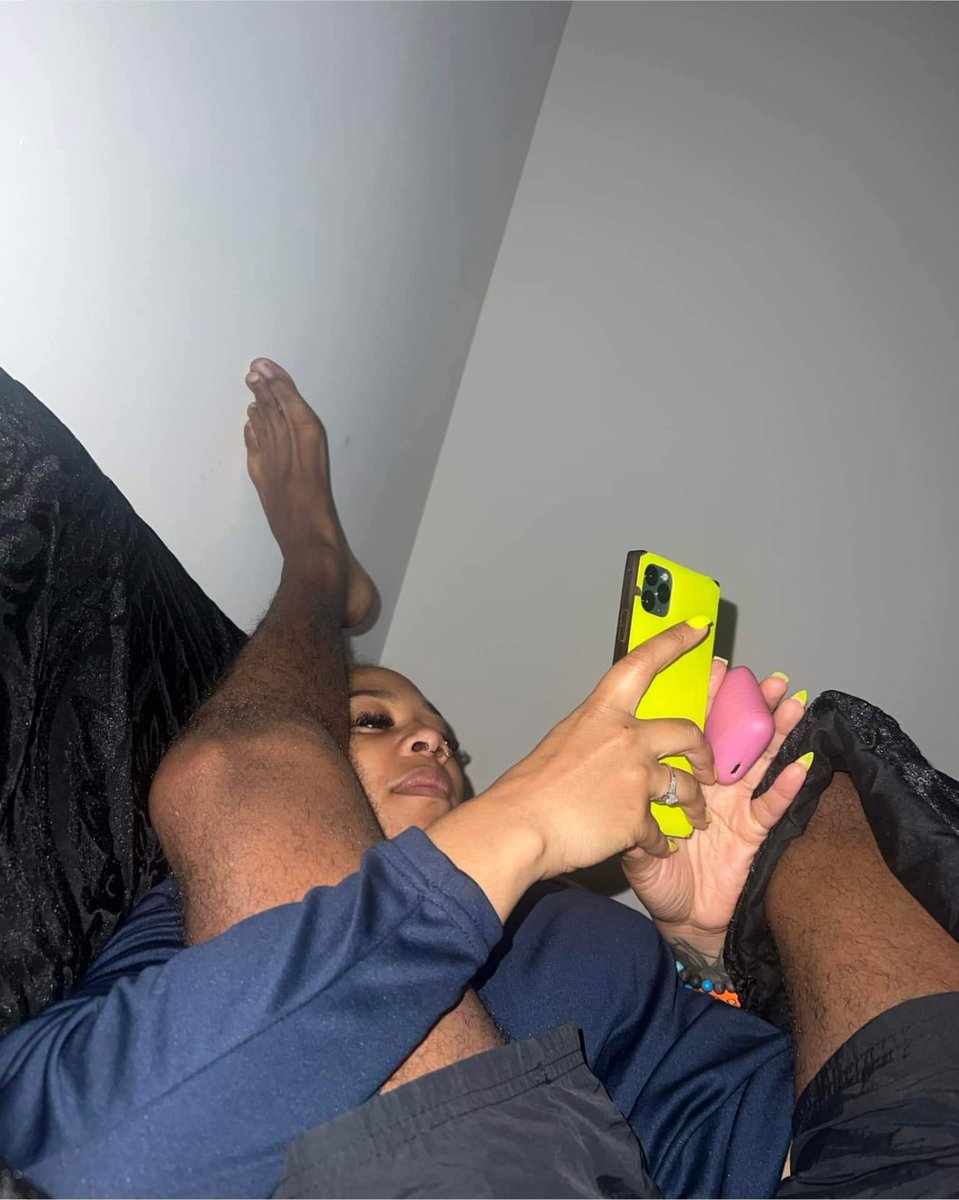 This how comfortable I'm trying to be with someone.....