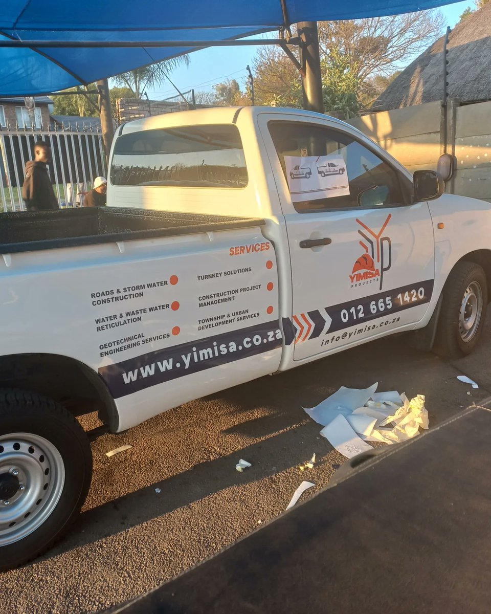 MaandaMugeri's tweet photo. Bakkies vinyl cut-out branding from R2500.00
OUR SERVICES ARE: 
1.Graphic Designs, 2.Printing Services, 3.Branding &amp; Signages, 

📍184 Panorama Road, Rooihuiskraal, Centurion. 
072 755 5549 | info@emjaycom.co.za | https://t.co/4gMnOWvG3B
   #earthquake https://t.co/2lGANeyJaw