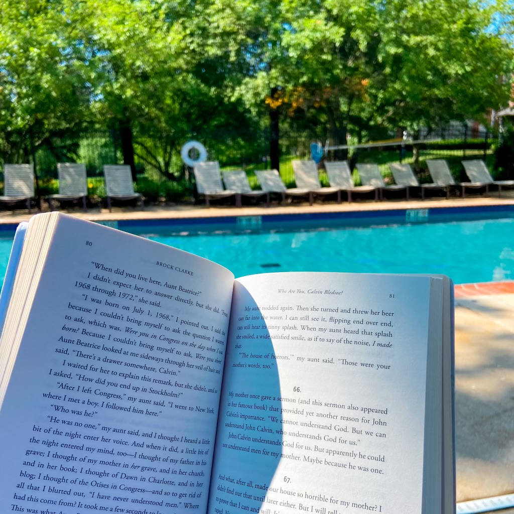 Nothing like a relaxing Sunday by the pool with a good book. 
bit.ly/45TBMO0