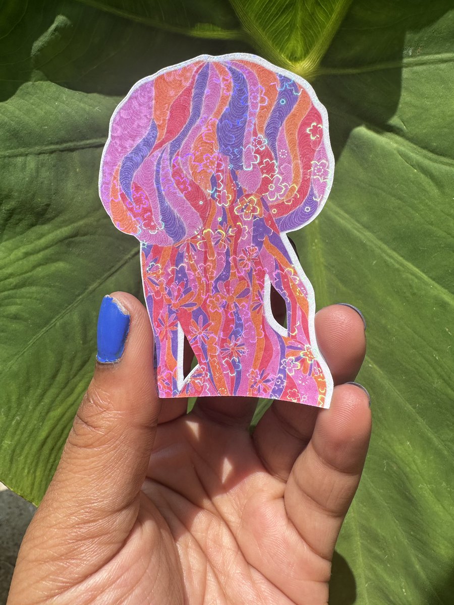 hausofdraco's tweet photo. Learned how to turn my art into stickers 👩🏾‍🎨✨

Website and Etsy in the works 🖥️ 🎨 https://t.co/oFSczPwYqY
