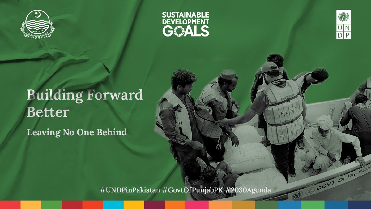 PunjabSDGsUnit's tweet photo. From leveraging private sector investment & reducing the #gendered impact of #climatechange to laying out #climatefinancing options for the @GovtofPunjabPk, the @PunjabSDGsUnit has remained instrumental in #BuildingForwardBetter for #ResilientPunjab.๐
๐นhttps://t.co/AOQP5PRxCN https://t.co/wBdLtepWSm