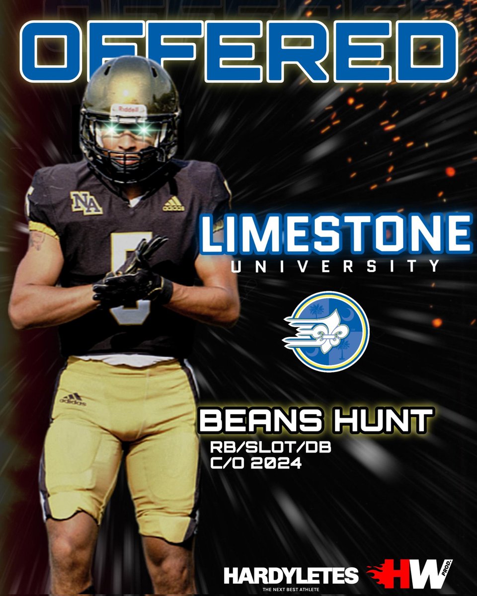 BeansHunt's tweet photo. Truly blessed in my high school career so far.  3X 🏈, 2X ⚾, 1X 🏀, &amp; 1 X State Champion Track &amp; Field 400m!  Blessed to have a college offer from @coachfurrey at @LimestoneFB.  Sr. Season loading!  #OneGoal @NAHSJacketFB @AthleticsTja @jussHardy @DAWGHZERECRUITS https://t.co/s8iLQTgPbh