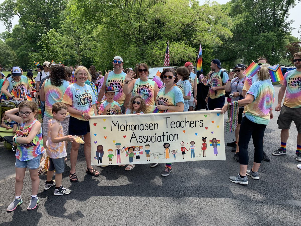 Mohon PRIDE on display in Albany! So proud of our teachers representing. <a href="/MohonCSD/">MohonCSD</a> @UpstateWaite <a href="/dgazette/">Daily Gazette</a> <a href="/timesunion/">Times Union</a>