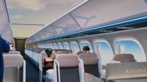choquei's tweet image. 🚨ATENÇÃO: Avião com teto transparente é a nova aposta de empresa aeroespacial. 

Novas cabines são conhecidas como Airspace Cabin Vision 2035+, e serão integradas às aeronaves A220, da Airbus.