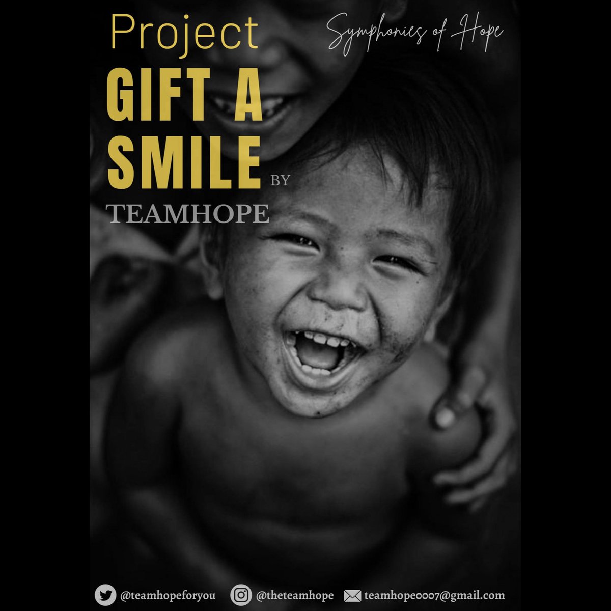 teamhopeforyou's tweet photo. Project GIFT A SMILE challenge by Teamhope. 

#teamhope #teamhopeforyou #projectGiftaSmileByTeamhope
#challenges https://t.co/fe3N527xYM