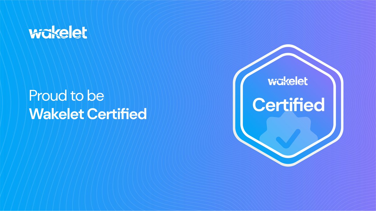 Thank you @wakelet! 🎉🎊🥳🥳 I'm proudly #WakeletCertified !
#digitalcitizenship
#collaboration 
#EdTechTools
#ISTECert