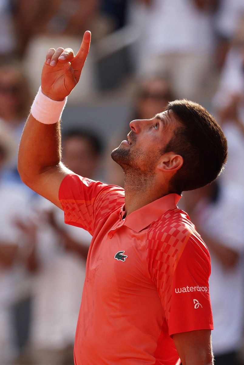 Tiempodetenis1's tweet image. NOVAK DJOKOVIC 

CAMPEÓN DE ROLAND GARROS

23 GRAND SLAMS

EL MEJOR DE LA HISTORIA