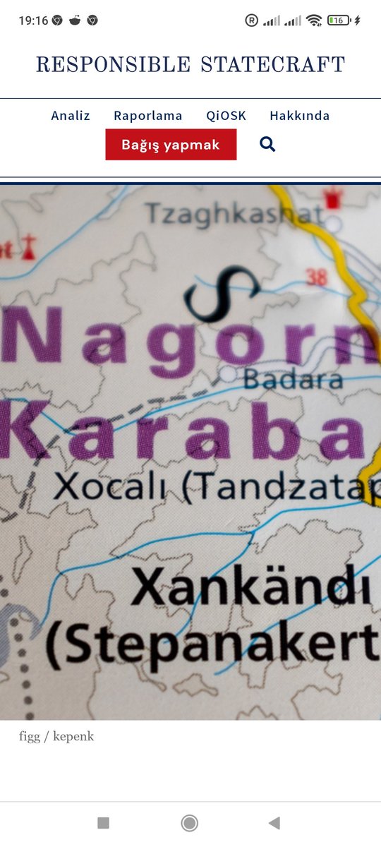 @nmustafayev @RStatecraft New map also doesn't look ok ..where they found this weird maps ? Seriously what kind of media this is ..
Since when Xocalı was called Tandzapat and Xankəndi written like this ?