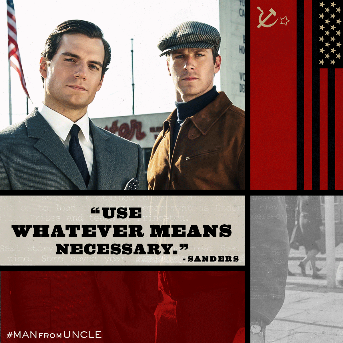 Dear Illya and Solo, this world needs you desperately! Please, come back!
#TheManFromUncle
#ArmieHammer 
#HenryCavill